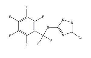 3-CHLORO-5-(PERFLUOROBENZYLTHIO)-1,2,4-THIADIAZOLE  CAS NO.36955-45-0